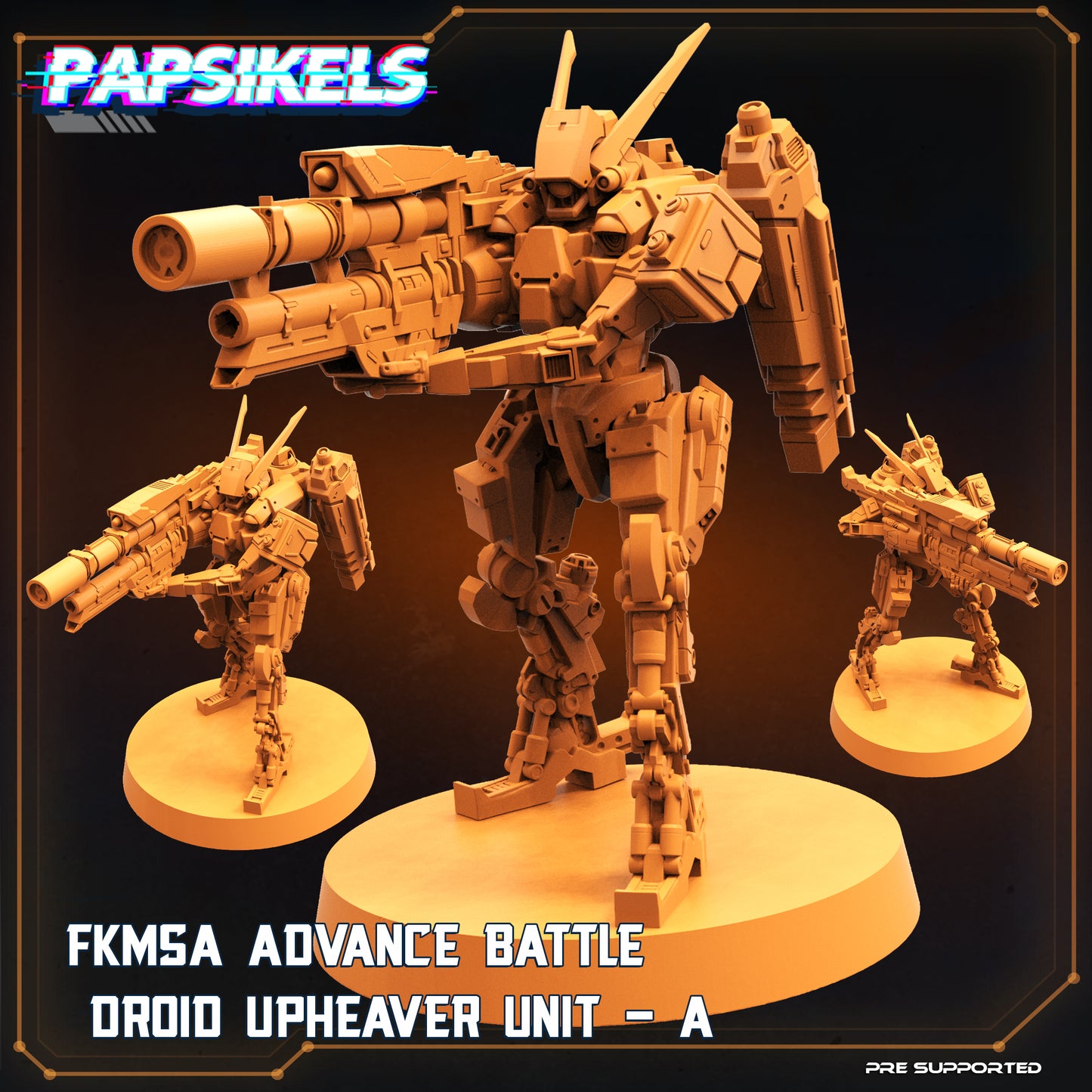 FKMSA Advance Battle Droid Upheaver unit A
