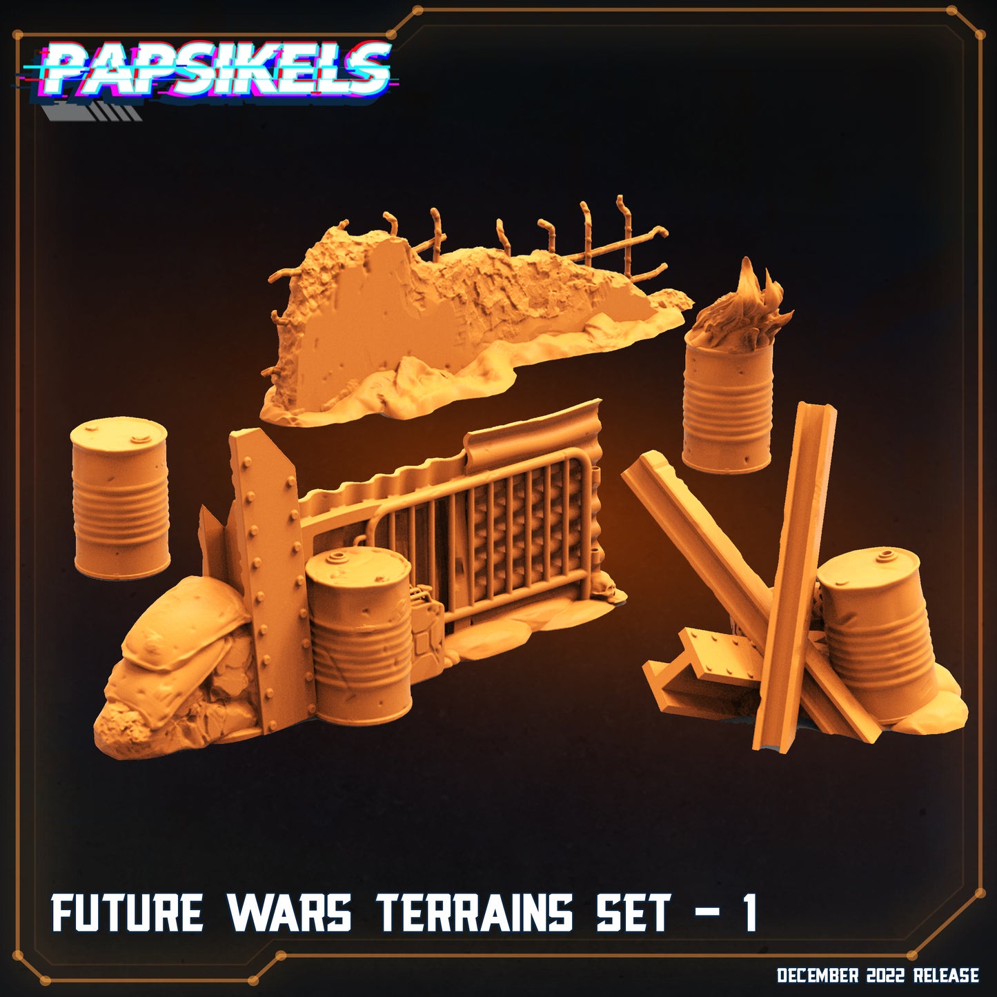 Future Wars Terrain Set 1