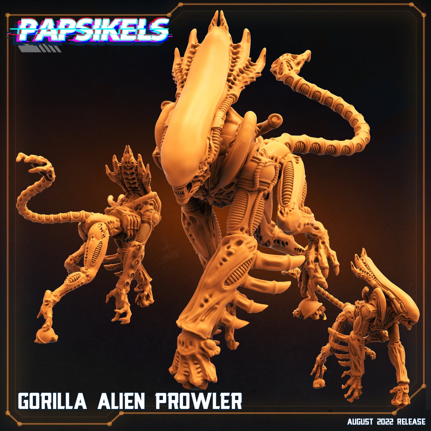 Gorilla Alien (4 modelos)
