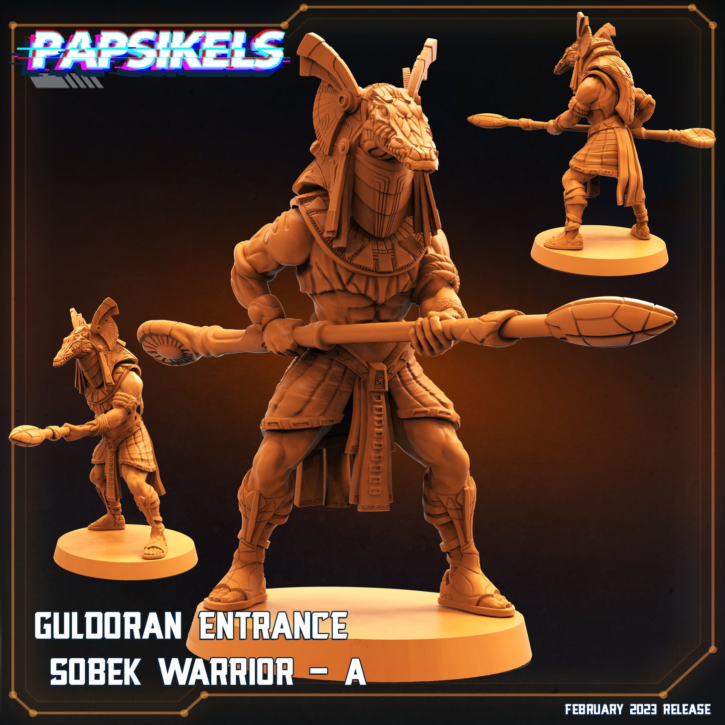 Guldoran Entrance Warrior (3 modelos)