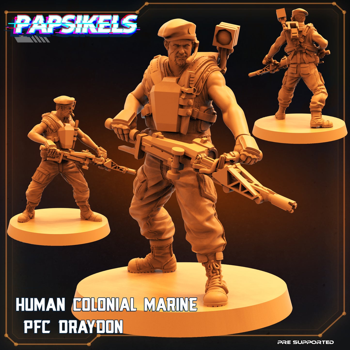 Human Colonial Marine (4 versiones)