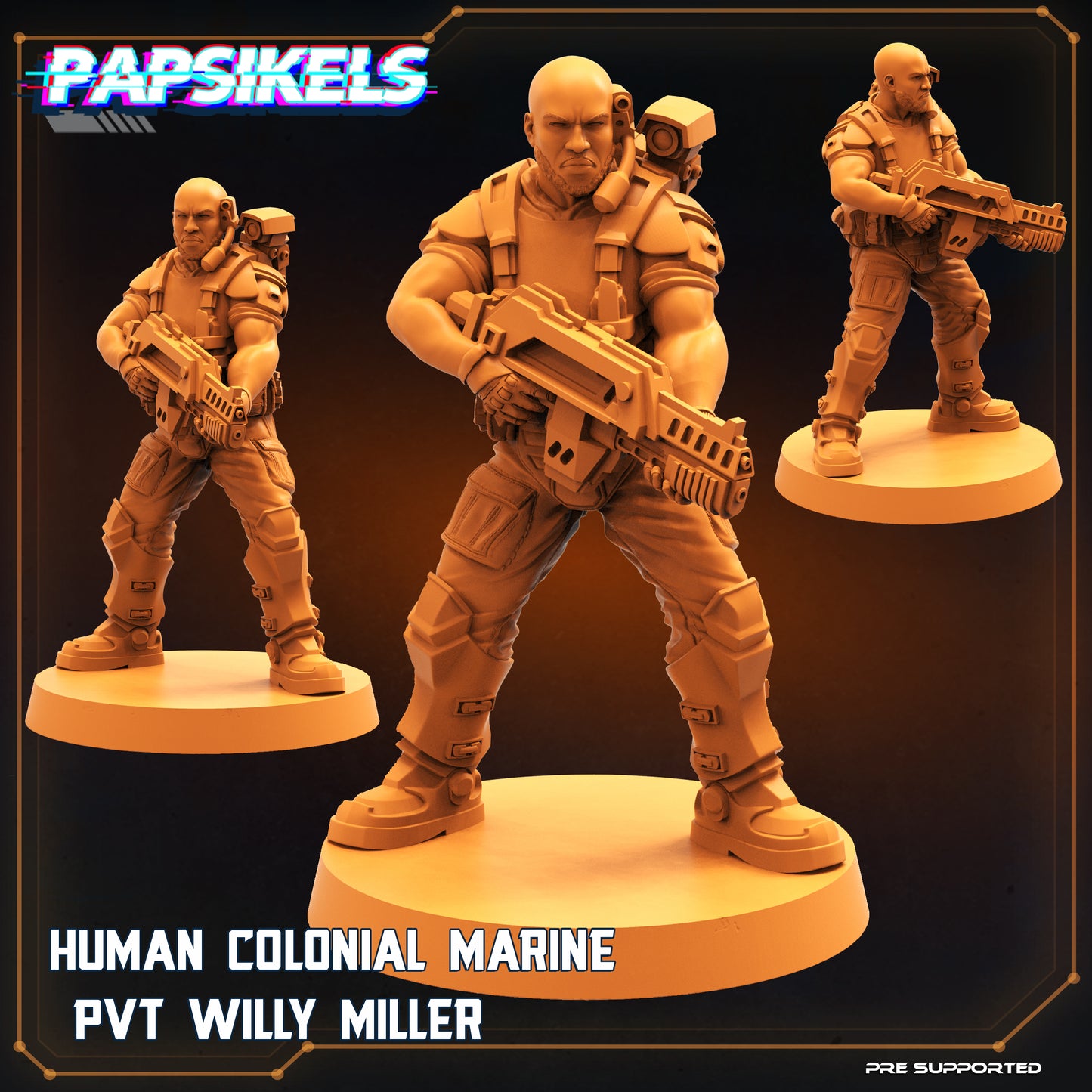 Human Colonial Marine (4 versiones)