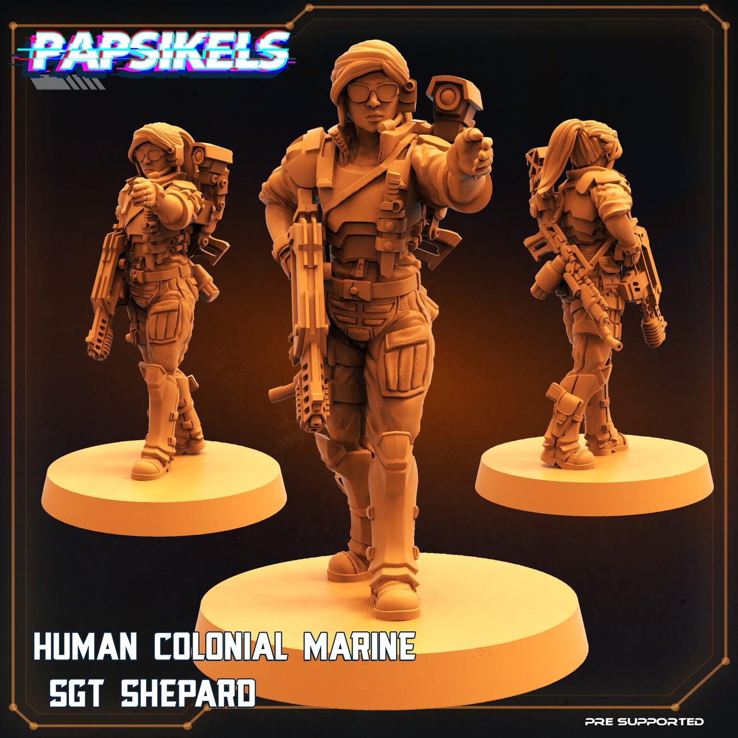 Human Colonial Marine (4 versiones)