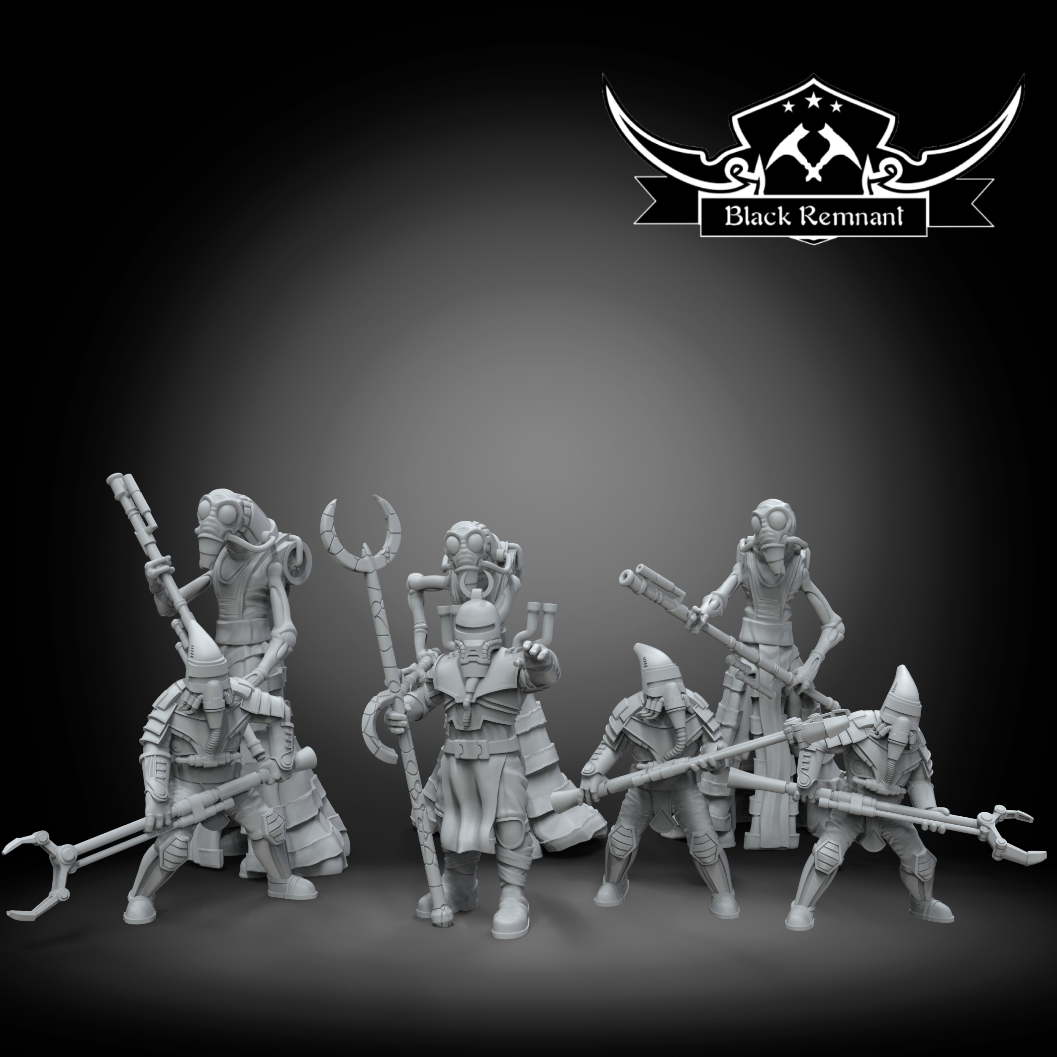 Lava troopers + lava father – 🏅 EboraMiniatures