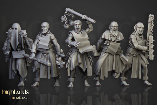 Fanatical Zealot unit + Grupo de mando