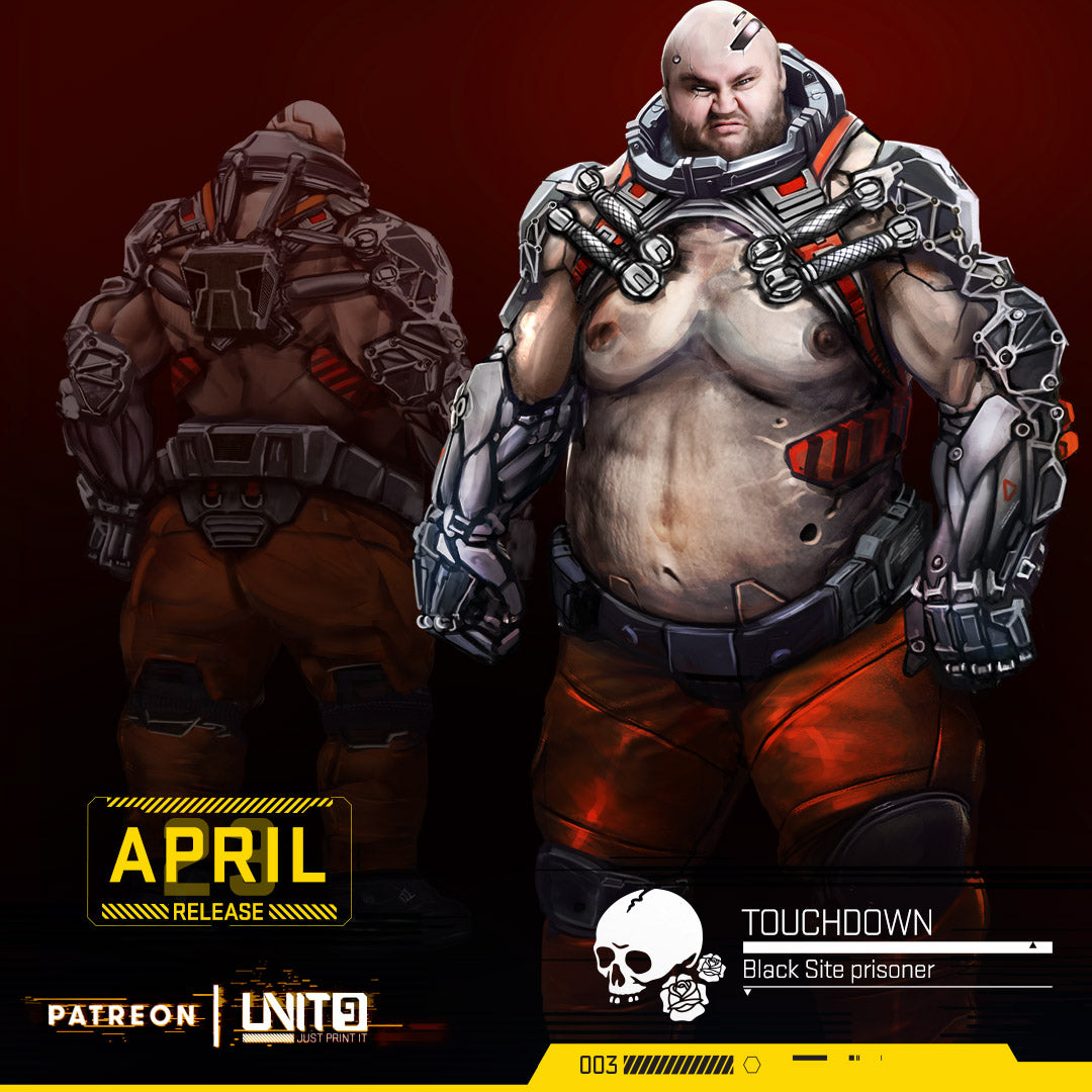 Touchdown - Black Site Prisoner (2 variantes)