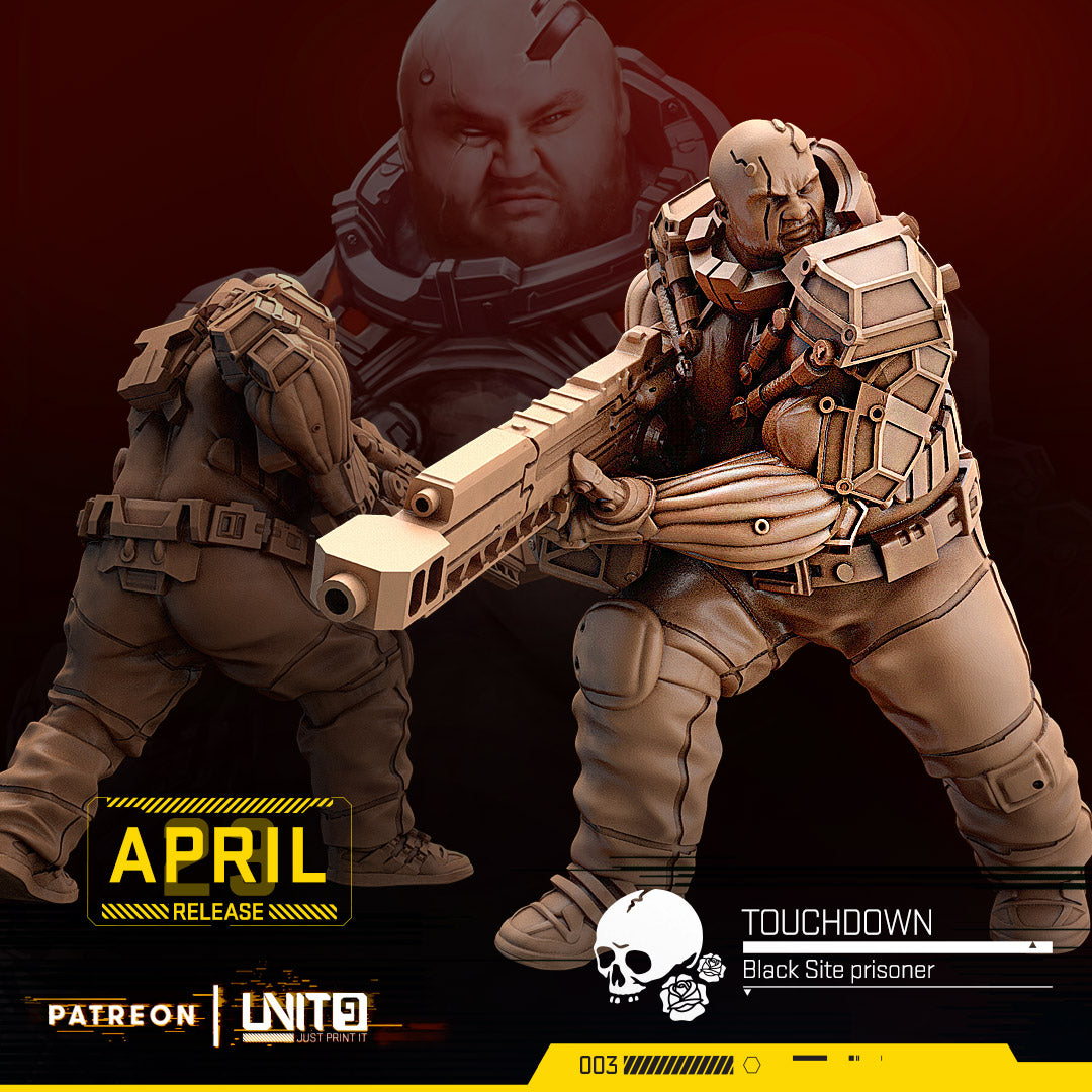 Touchdown - Black Site Prisoner (2 variantes)