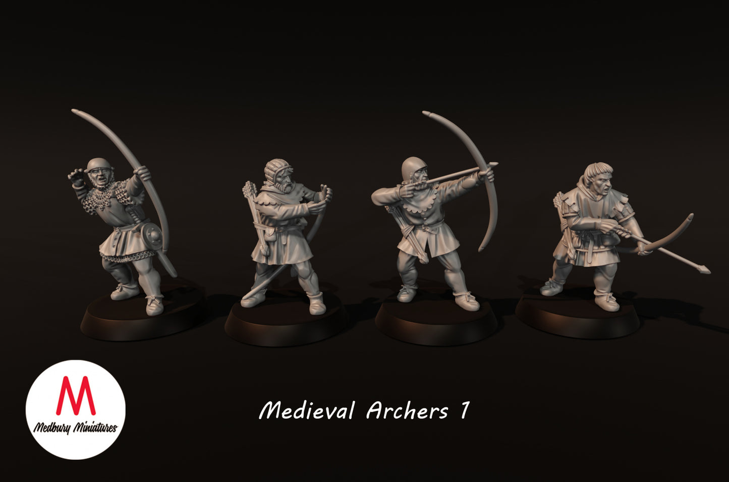 Mittelalterliche Bogenschützen
