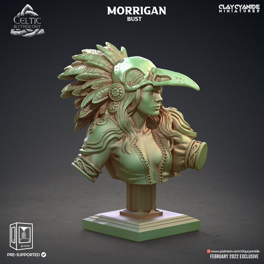 Morrigan-Büste