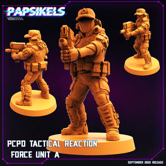 PCPD Tactical Reaction Force unit (5 modelos)
