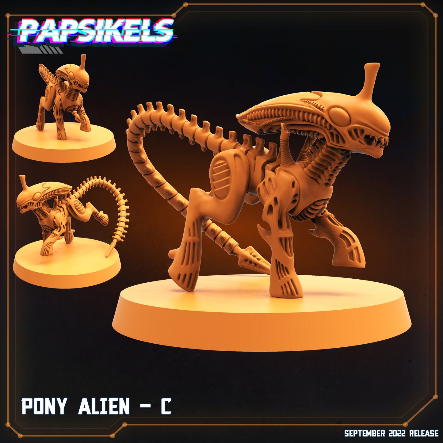 Pony Alien (3 modelos)