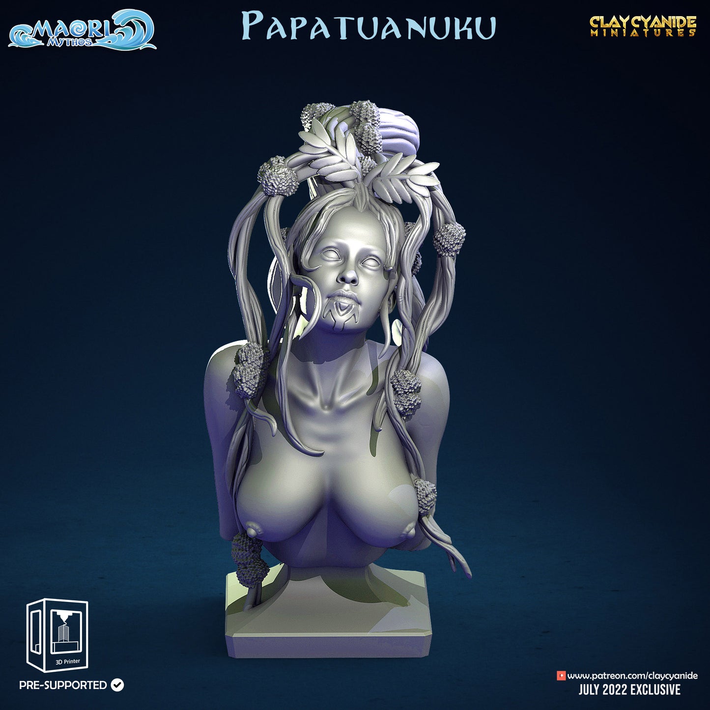 Papatuanuku bust