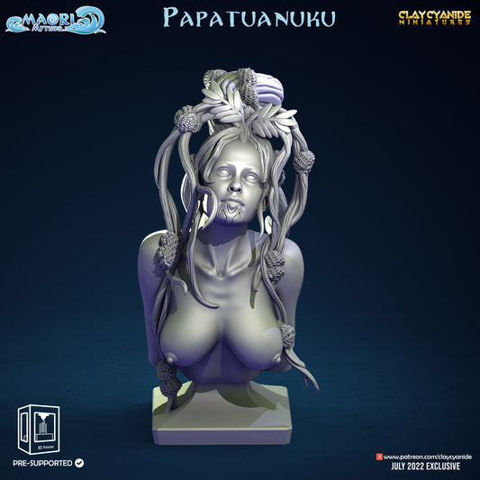 Papatuanuku bust