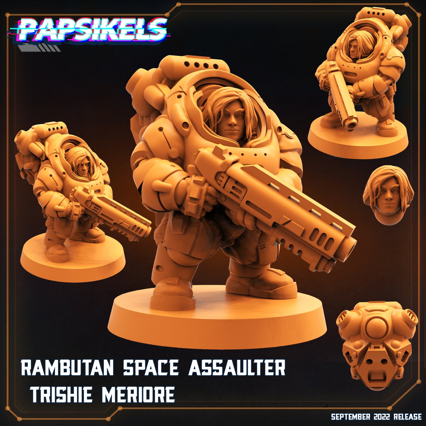 Rambutan Space Assaulters (3 Modelle)