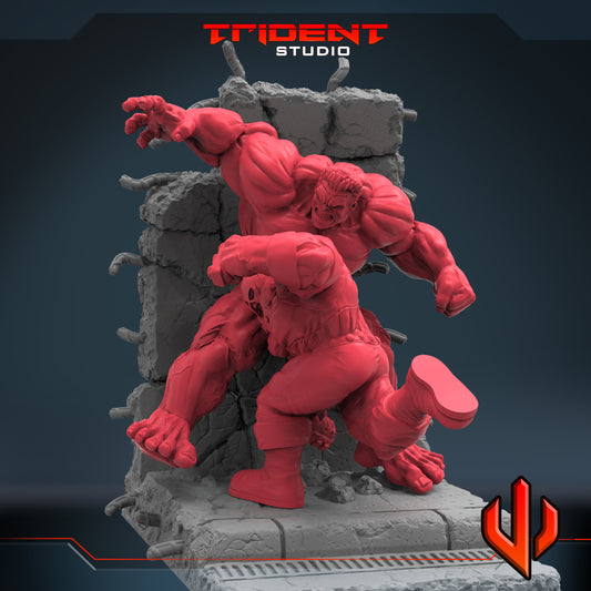 Red Hulk-Juggernaut