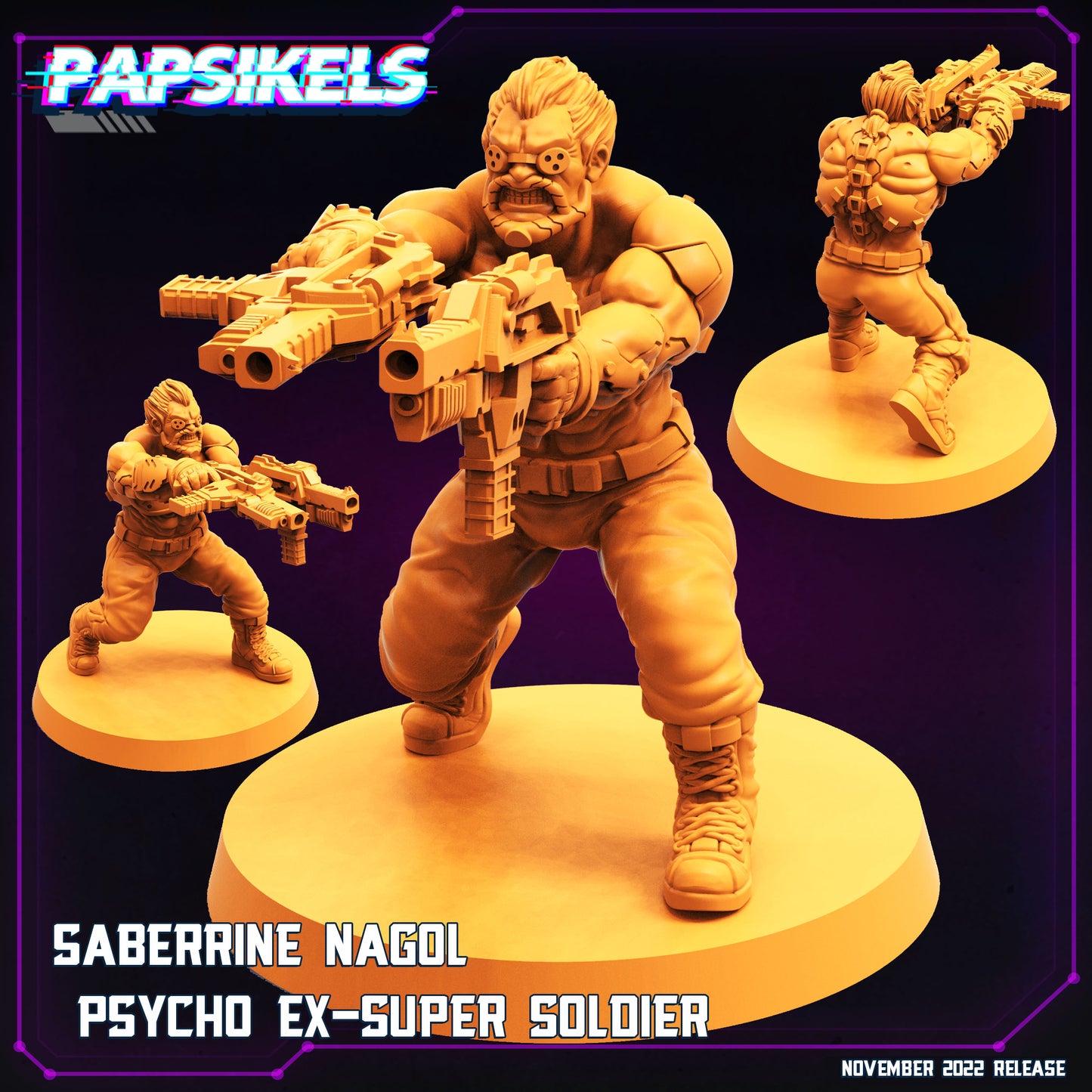 Psycho Ex super Soldier (3 modelos)