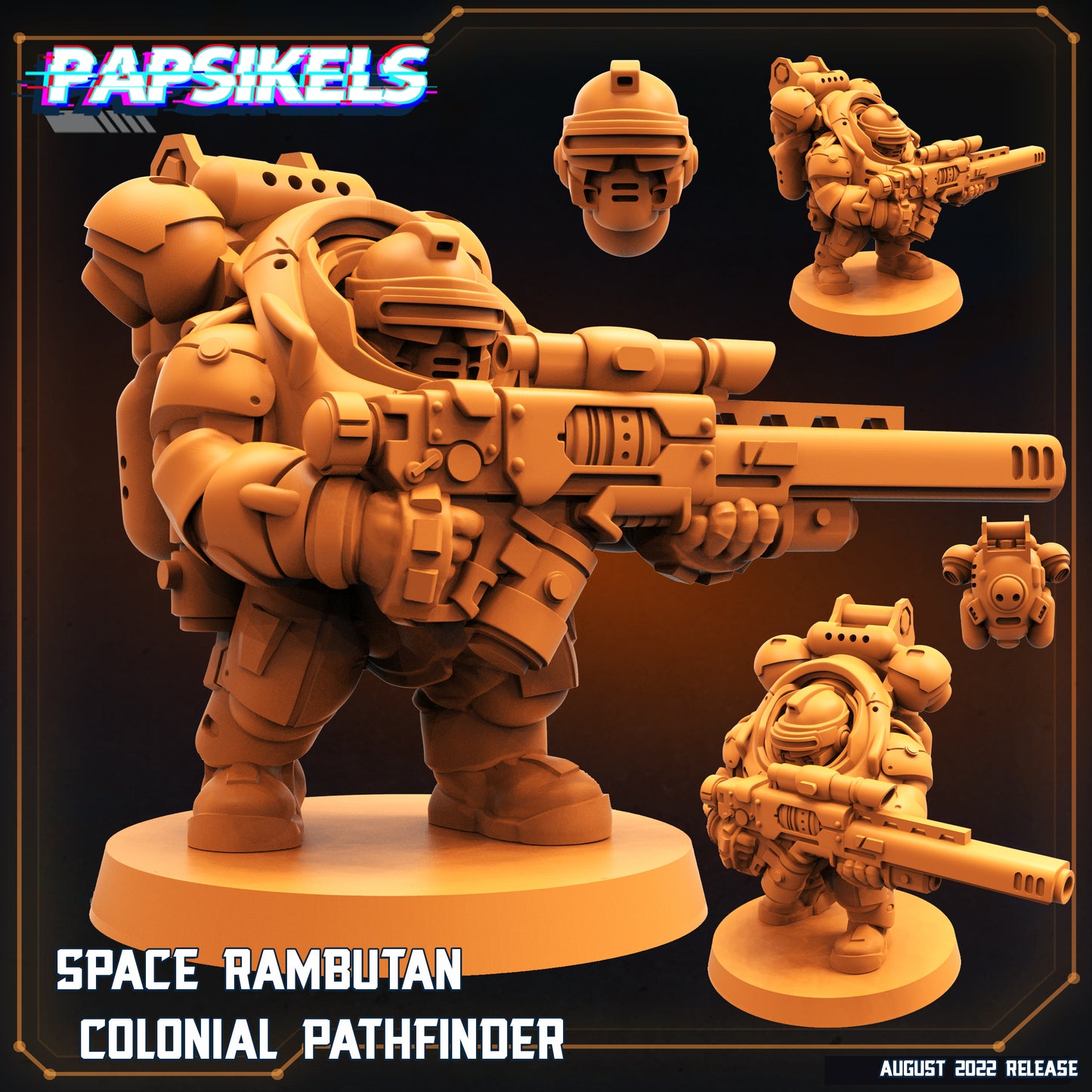 Space Rambutan Colonial (3 Modelle)