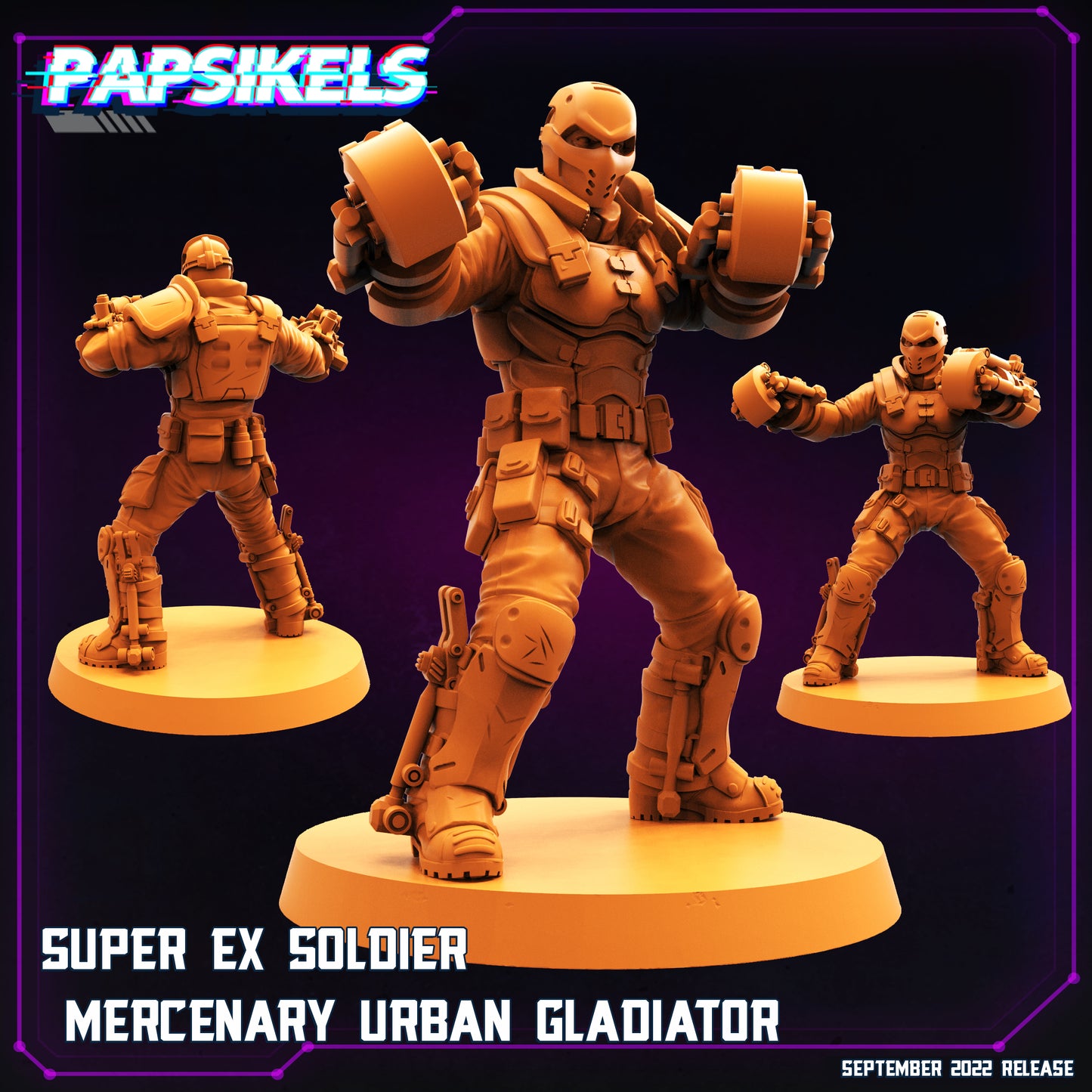 Super Ex Soldat Söldner Urban Gladiator
