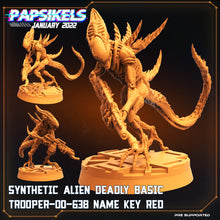 Cargar imagen en el visor de la galería, Synthetic Alien Deadly Basic Troop (9 variantes)
