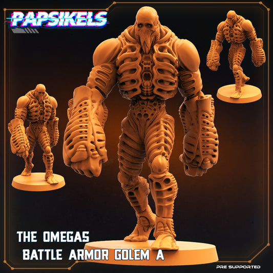 The Omega Battle Armor Golem (3Versiones)