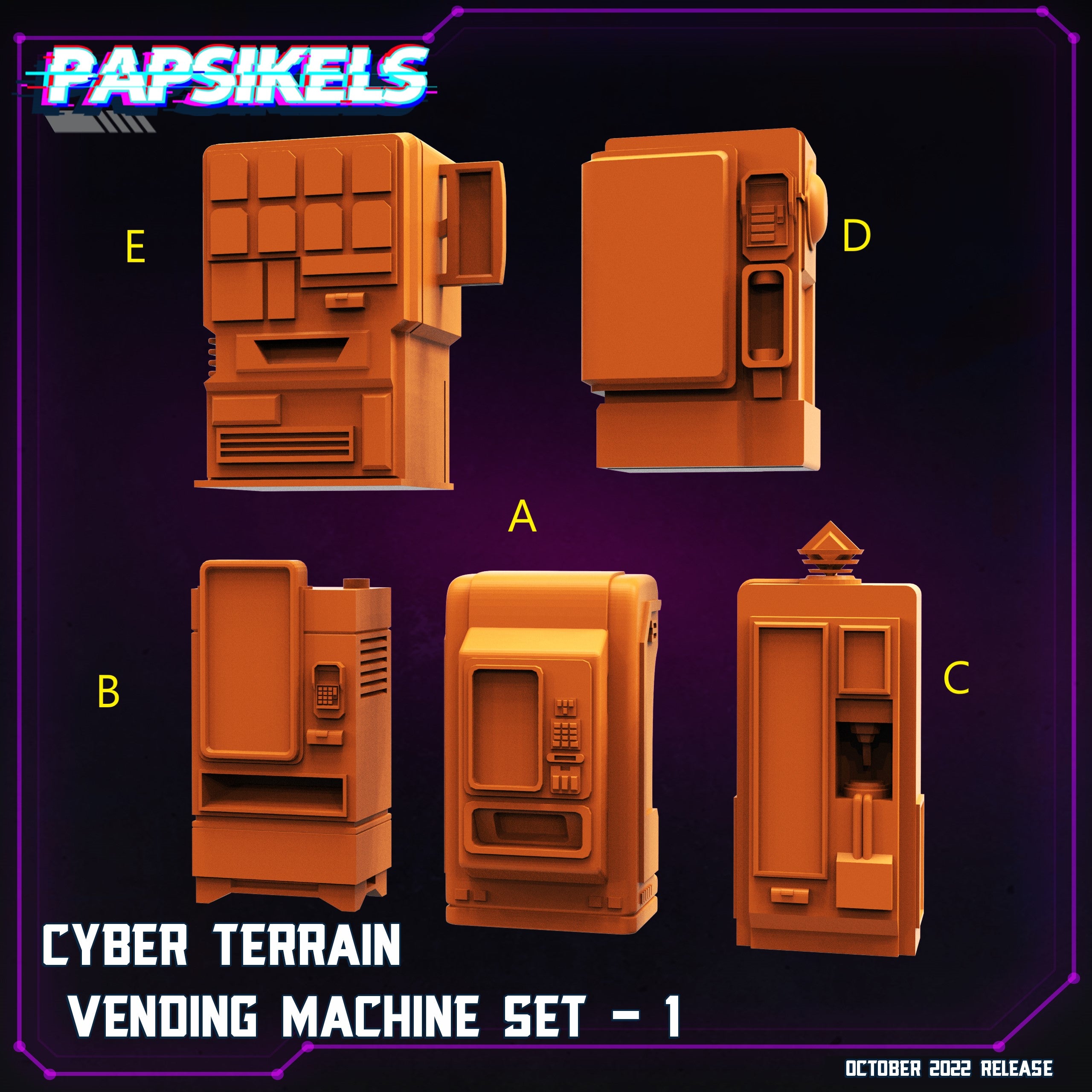 Vending Machine set 1 – 🏅 EboraMiniatures
