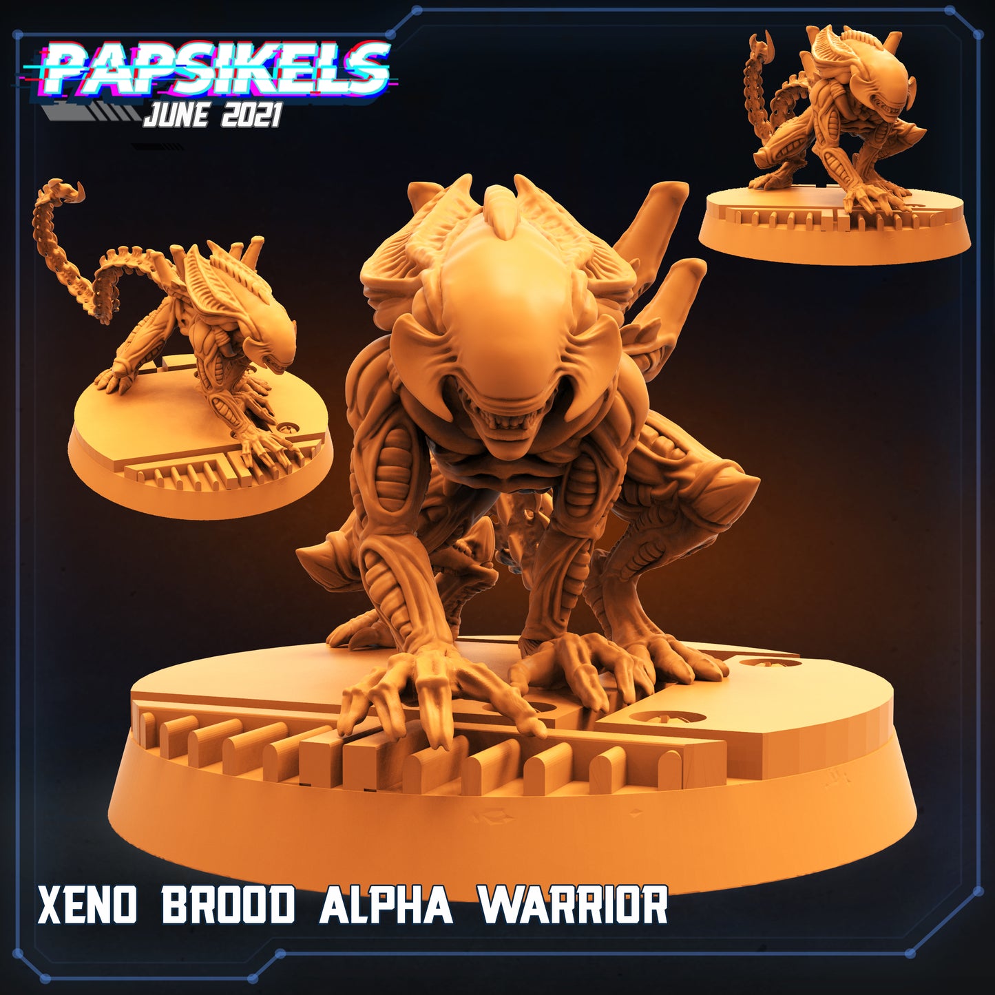 Alpha-Krieger der Xeno-Brut