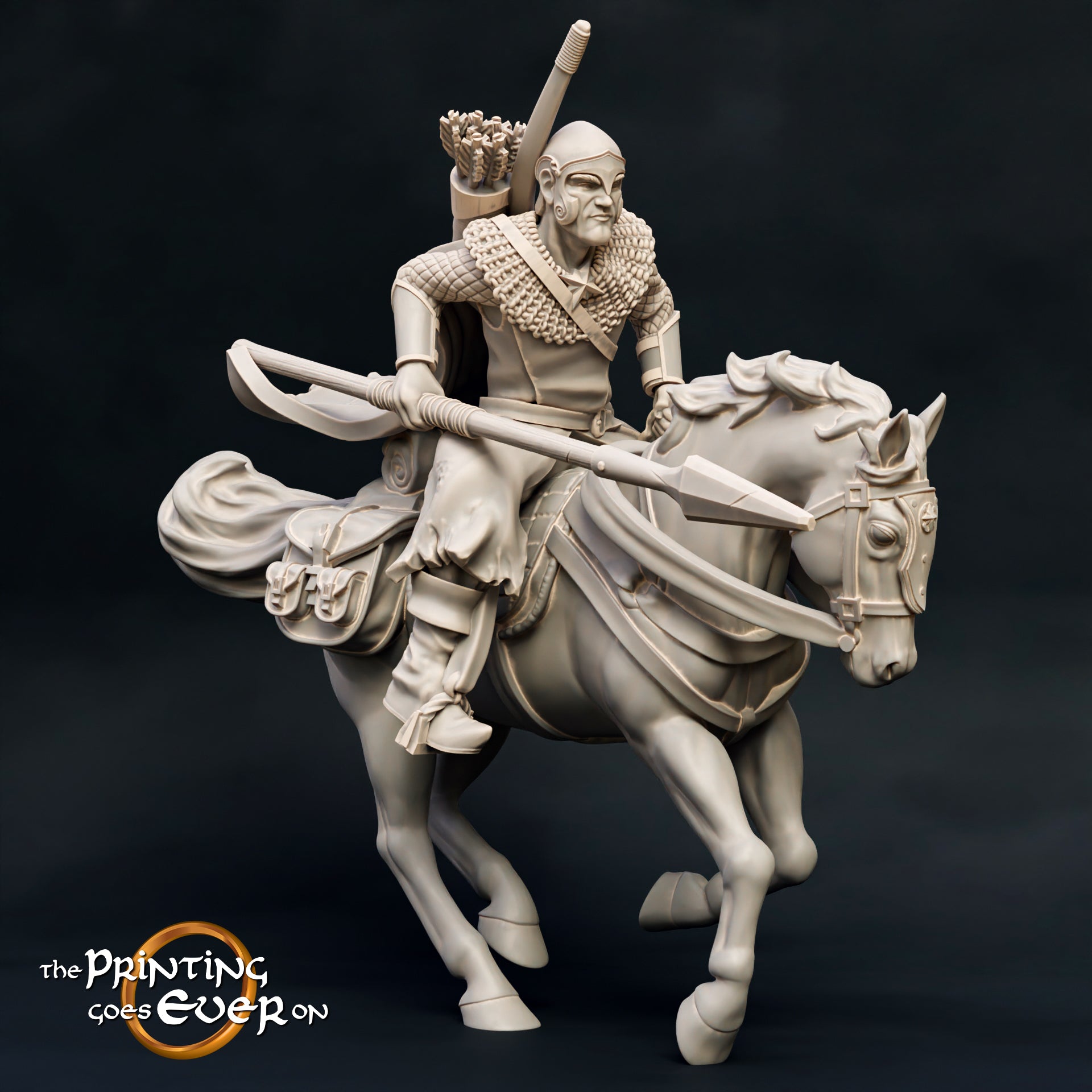 Ranger Spear Mounted – 🏅 EboraMiniatures