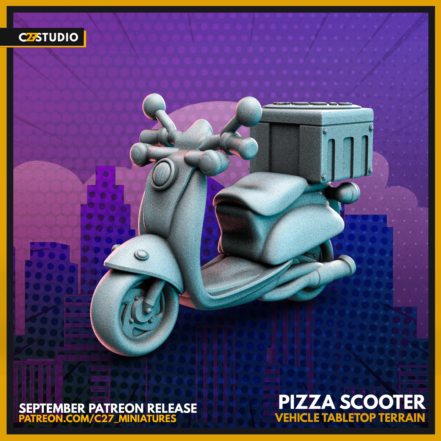 Pizza Scooter
