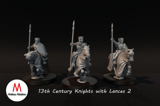 13th Century Knights with Lances 2
