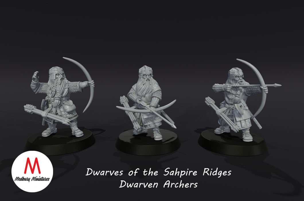 Dwarves of the Saphire Ridges Dwarven Archers
