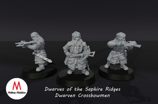 Dwarves of the Saphire Ridges Dwarf Crossbowmen