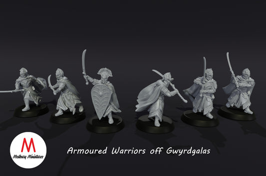 Armoured Warriors off Gwyrdgalas