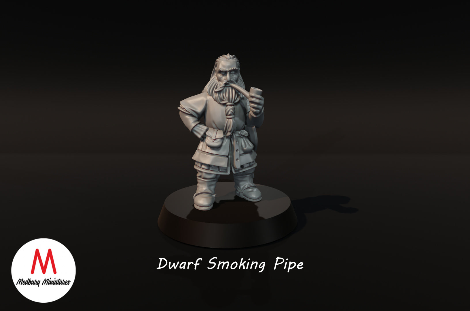 Dwarf Smoking Pipe – 🏅 EboraMiniatures