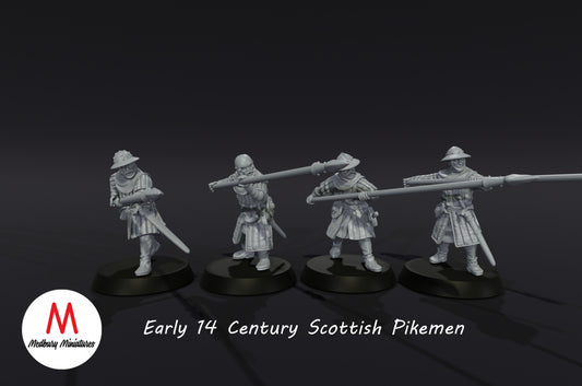 14th Century Scottish Pikemen (2 variants)